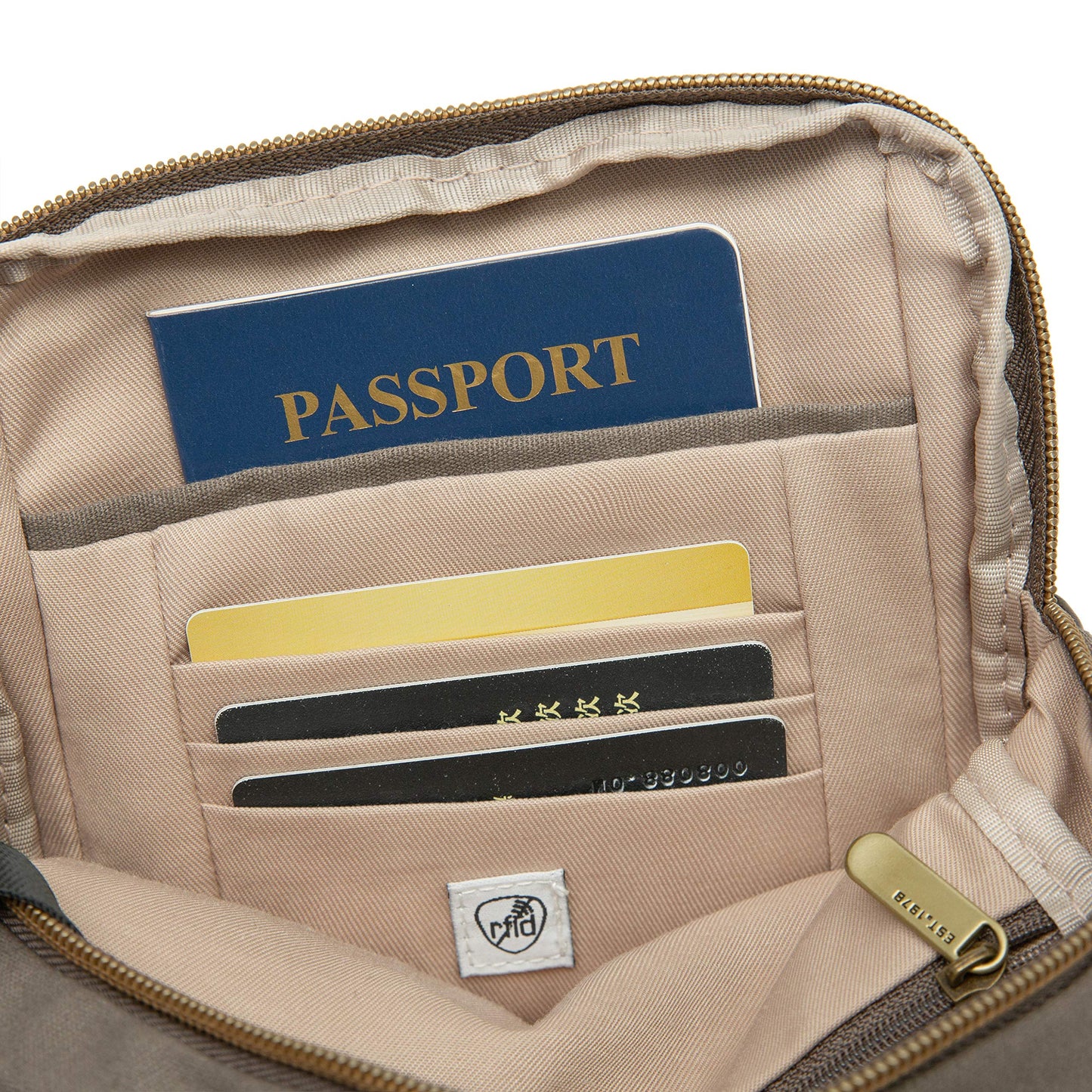 Travelon Anti-Theft Courier Small N/S Slim Bag