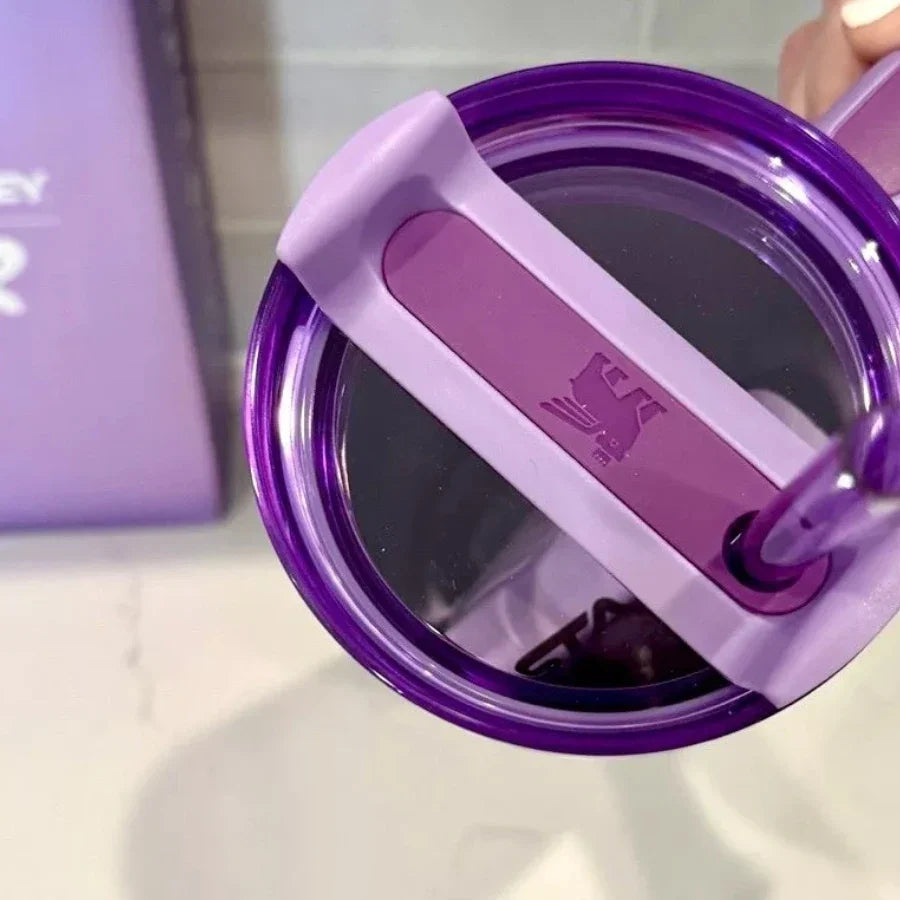 Hot Pink Stanley Quencher H2.0 Tumbler – 40 oz Travel Cup