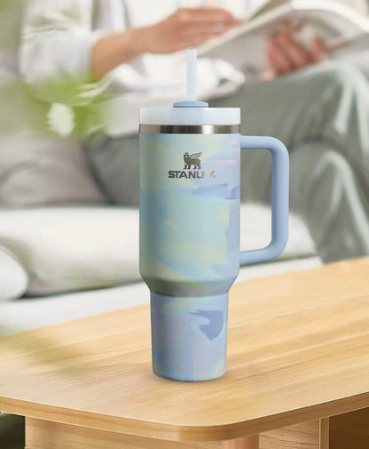 Stanley Quencher Tumbler Blue Cool Brushstrokes – Limited Edition Hydration