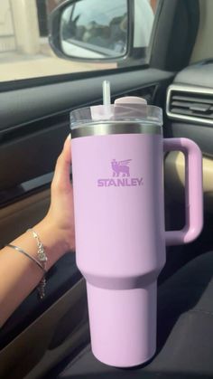Purple Stanley Quencher H2.0 Tumbler 40oz