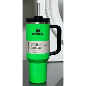 Neon Green Stanley 40oz FlowState Tumbler | Travel Cup & Quencher
