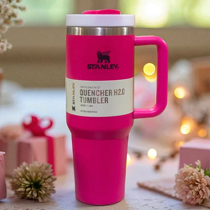 Dark Pink Stanley Tumbler – Bold Style, Lasting Hydration